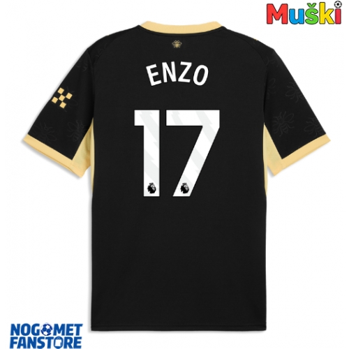 Manchester City Enzo Fernandez #17 Gostujuci Dres 2026-27 Kratak Rukav